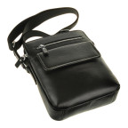 Мужская кожаная сумка через плечо с ручкой Tiding Bag M5609-1A - Фото № 103