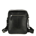 Мужская кожаная сумка через плечо с ручкой Tiding Bag M5609-1A - Фото № 104