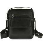 Мужская кожаная сумка через плечо с ручкой Tiding Bag M5609-1A - Фото № 105