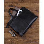 Деловая мужская кожаная сумка-портфель для документов Tiding Bag M664-4A - Фото № 101
