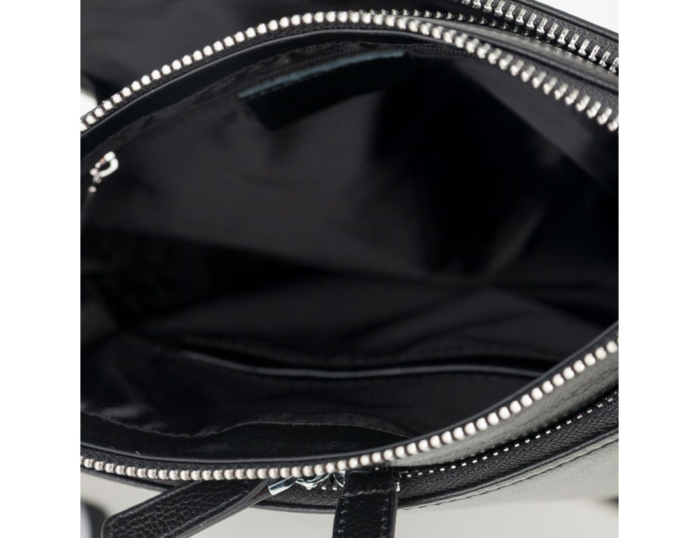 Деловая мужская кожаная сумка-портфель для документов Tiding Bag M664-4A - Фото № 8