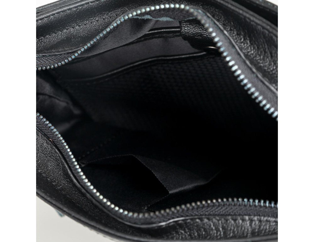 Деловая мужская кожаная сумка через плечо Tiding Bag M6917-5A - Фото № 3