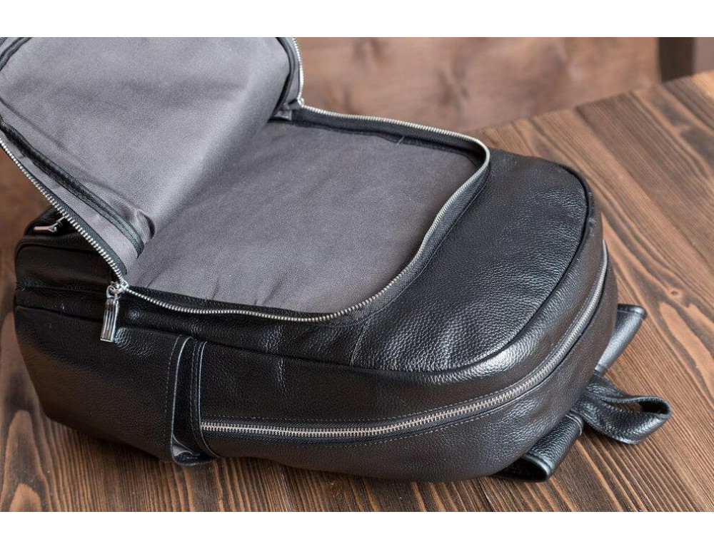 Рюкзак кожаный Tiding Bag M7808A - Фото № 11