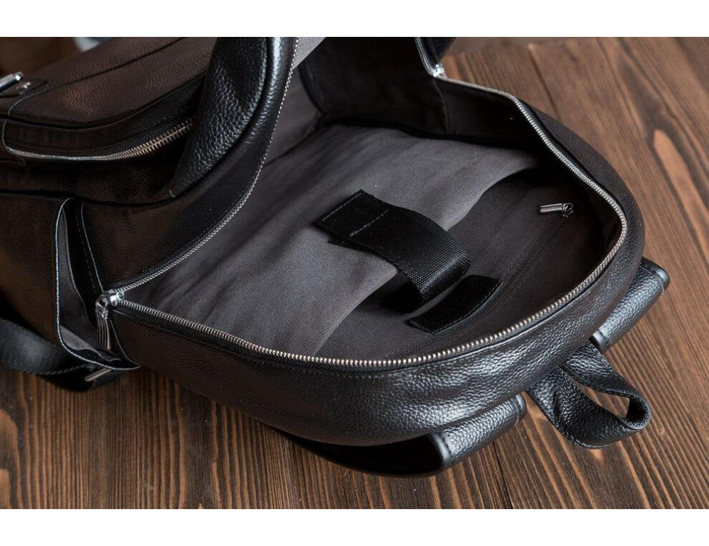 Рюкзак кожаный Tiding Bag M7808A - Фото № 12
