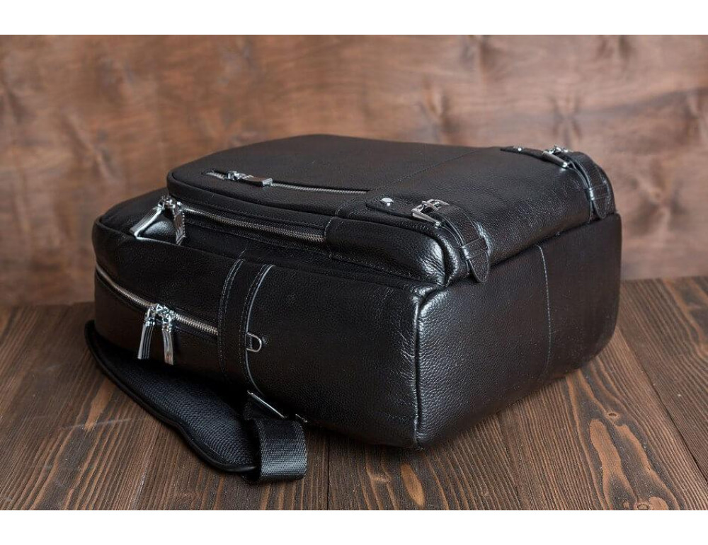 Рюкзак кожаный Tiding Bag M7808A - Фото № 8