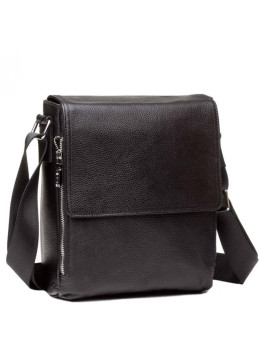 Сумка через плечо мужская кожаная с клапаном Tiding Bag M8009-3A
