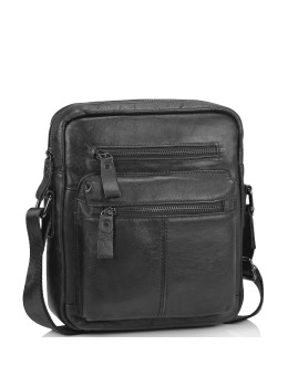 Черная мужская сумка-мессенджер Tiding Bag N2-0015A