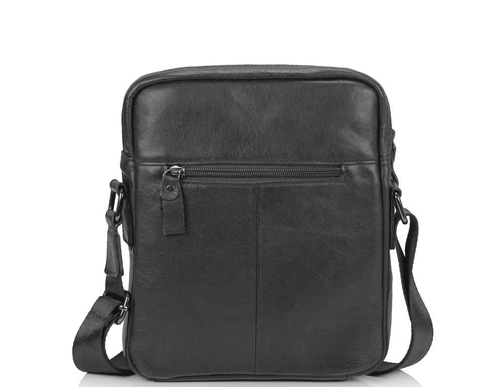Черная мужская сумка-мессенджер Tiding Bag N2-0015A - Фото № 4