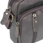 Чоловічі шкіряні сумки коричневі через плече Tiding Bag N2-1008DB - Фотографія № 101