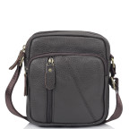 Чоловічі шкіряні сумки коричневі через плече Tiding Bag N2-1008DB - Фотографія № 104