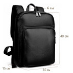 Мужской кожаный рюкзак черного цвета Tiding Bag N2-191116-3A - Фото № 109 Мужской кожаный рюкзак черного цвета Tiding Bag N2-191116-3A - Фото № 109
