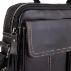 Горизонтальный кожаный мессенджер Tiding Bag N2-403DB - Фото № 103