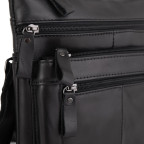 Чорна чоловіча шкіряна сумка через плече Tiding Bag N2-8011A - Фотографія № 101
