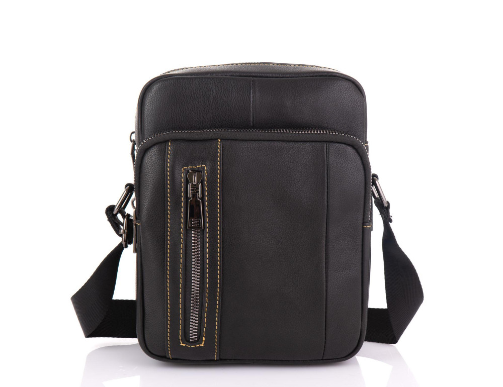 Чоловіча сумка через плече із натуральної шкіри Tiding Bag N2-9801A - Фотографія № 3