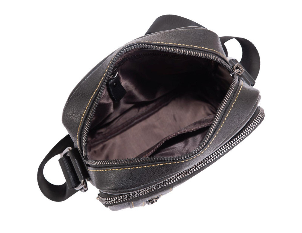 Чоловіча сумка через плече із натуральної шкіри Tiding Bag N2-9801A - Фотографія № 5