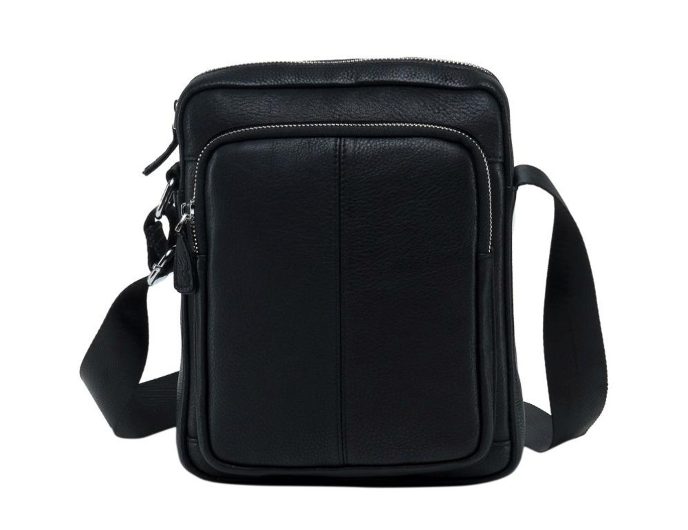 Сумка чоловіча через плече із натуральної шкіри Tiding Bag NA50-069A - Фотографія № 2
