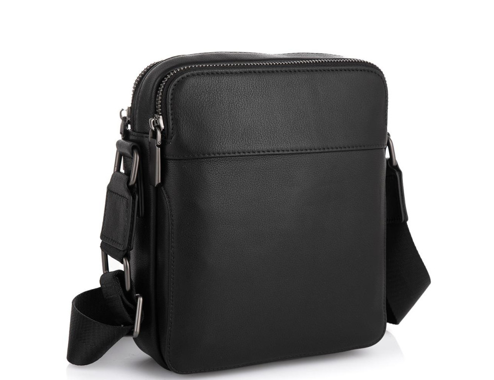 Мужская сумка через плечо кожаная Tiding Bag NA50-1570A - Фото № 1 Мужская сумка через плечо кожаная Tiding Bag NA50-1570A - Фото № 1