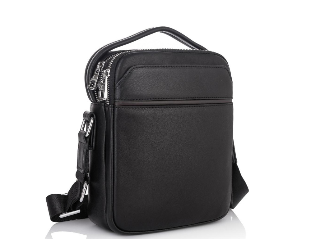 Мужская сумка-барсетка через плечо кожаная TIDING BAG NA50-190-2A - Фото № 1 Мужская сумка-барсетка через плечо кожаная TIDING BAG NA50-190-2A - Фото № 1