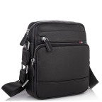 Компактна чоловіча шкіряна сумка через плече Tiding Bag NA50-8113A - Фотографія № 100