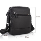 Компактна чоловіча шкіряна сумка через плече Tiding Bag NA50-8113A - Фотографія № 102