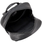 Кожаный черный мужской рюкзак Tiding Bag NM11-166A - Фото № 103