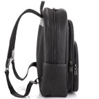 Кожаный черный мужской рюкзак Tiding Bag NM11-166A - Фото № 104