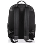 Кожаный черный мужской рюкзак Tiding Bag NM11-166A - Фото № 105