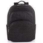 Кожаный черный мужской рюкзак Tiding Bag NM11-166A - Фото № 106