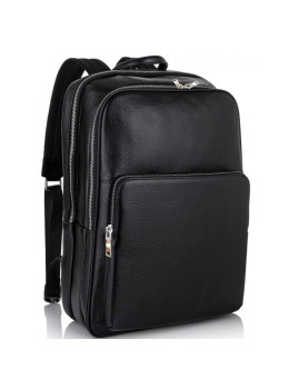Мужской кожаный рюкзак для ноутбука на два отдела Tiding Bag NM11-184A