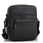 Чоловіча шкіряна сумка через плече чорна Tiding Bag NM11-7515A - Фотографія № 100 Чоловіча шкіряна сумка через плече чорна Tiding Bag NM11-7515A - Фотографія № 100