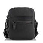 Чоловіча шкіряна сумка через плече чорна Tiding Bag NM11-7515A - Фотографія № 102 Чоловіча шкіряна сумка через плече чорна Tiding Bag NM11-7515A - Фотографія № 102