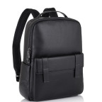 Молодіжний рюкзак натуральна шкіра чорний Tiding Bag NM11-7537A - Фотографія № 100