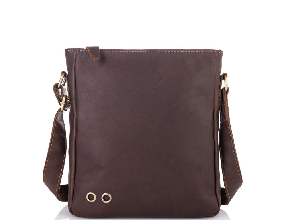 Мужской мессенджер через плечо натуральная кожа Tiding bag NM15-0016R - Фото № 4