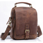 Сумка чоловіча через шкіряне плече з ручкою Tiding Bag NM15-6096R - Фотографія № 100