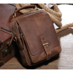 Сумка чоловіча через шкіряне плече з ручкою Tiding Bag NM15-6096R - Фотографія № 102