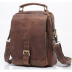 Сумка чоловіча через шкіряне плече з ручкою Tiding Bag NM15-6096R - Фотографія № 103