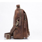 Сумка чоловіча через шкіряне плече з ручкою Tiding Bag NM15-6096R - Фотографія № 105