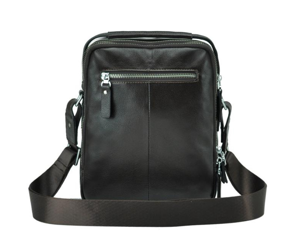 Чоловіча шкіряна через плече з ручкою Tiding Bag NM17-0097-2C - Фотографія № 2