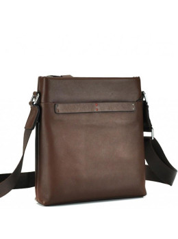 Мессенджер через плечо мужской кожаный Tiding Bag NM17-1018-2C