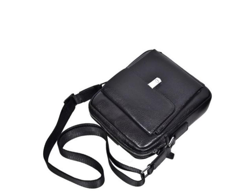 Чоловічий шкіряний месенджер на плече Tiding Bag NM17-1815-2A - Фотографія № 9