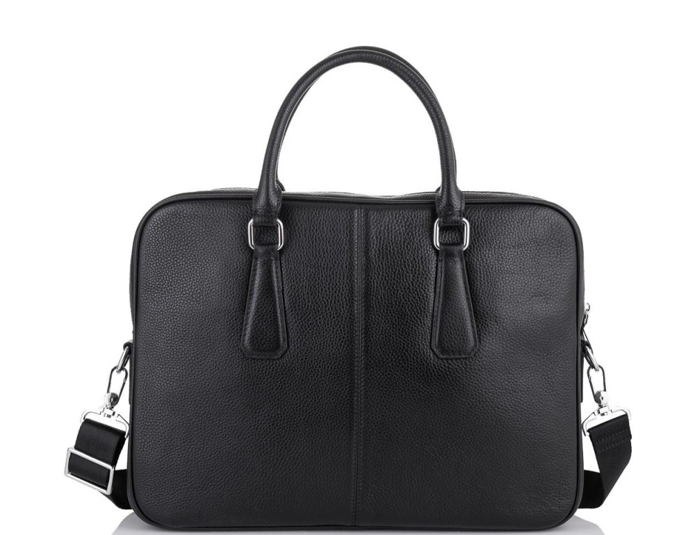 Сумка чоловіча з натуральної шкіри для ноутбука Tiding Bag NM17-9020-5A - Фотографія № 3
