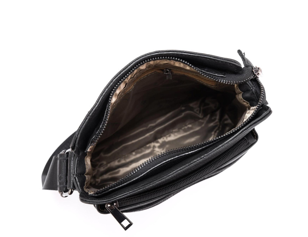 Стильная мужская кожаная сумка через плечо Tiding Bag NM20-0101A - Фото № 3