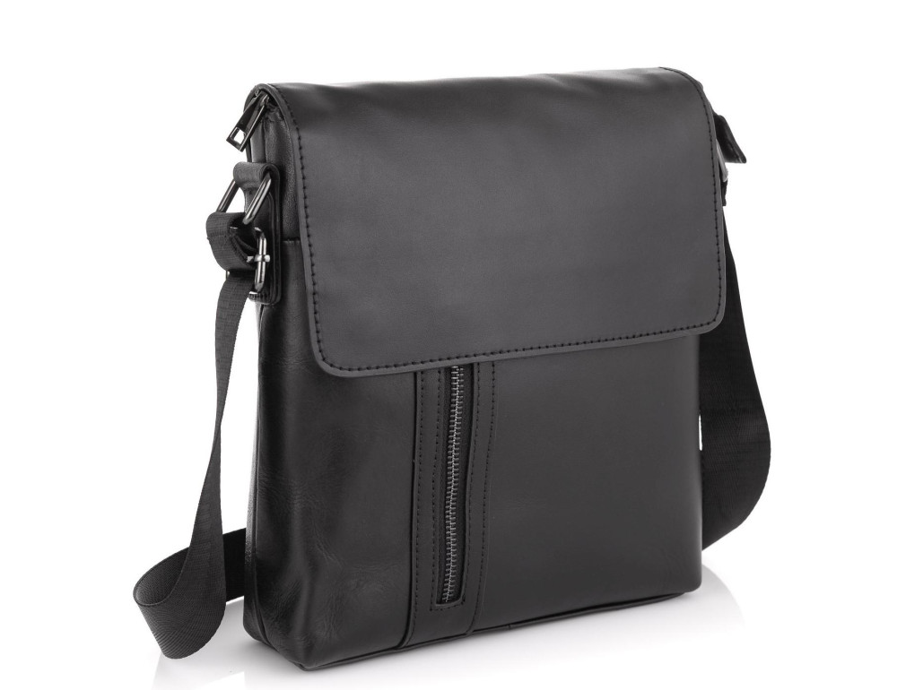 Стильный мужской мессенджер через плечо Tiding Bag NM20-012A - Фото № 1 Стильный мужской мессенджер через плечо Tiding Bag NM20-012A - Фото № 1