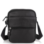 Мужская кожаная сумка черная через плечо Tiding Bag NM20-1812A - Фото № 104 Мужская кожаная сумка черная через плечо Tiding Bag NM20-1812A - Фото № 104