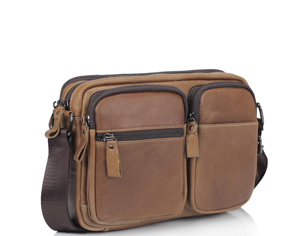 Сумка через плече коричнева Tiding Bag NM20-19702C - Фотографія № 1 Сумка через плече коричнева Tiding Bag NM20-19702C - Фотографія № 1