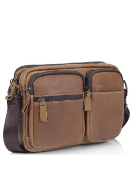 Сумка через плече коричнева Tiding Bag NM20-19702C