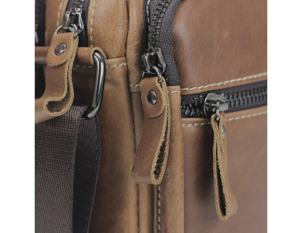 Сумка через плече коричнева Tiding Bag NM20-19702C - Фотографія № 2