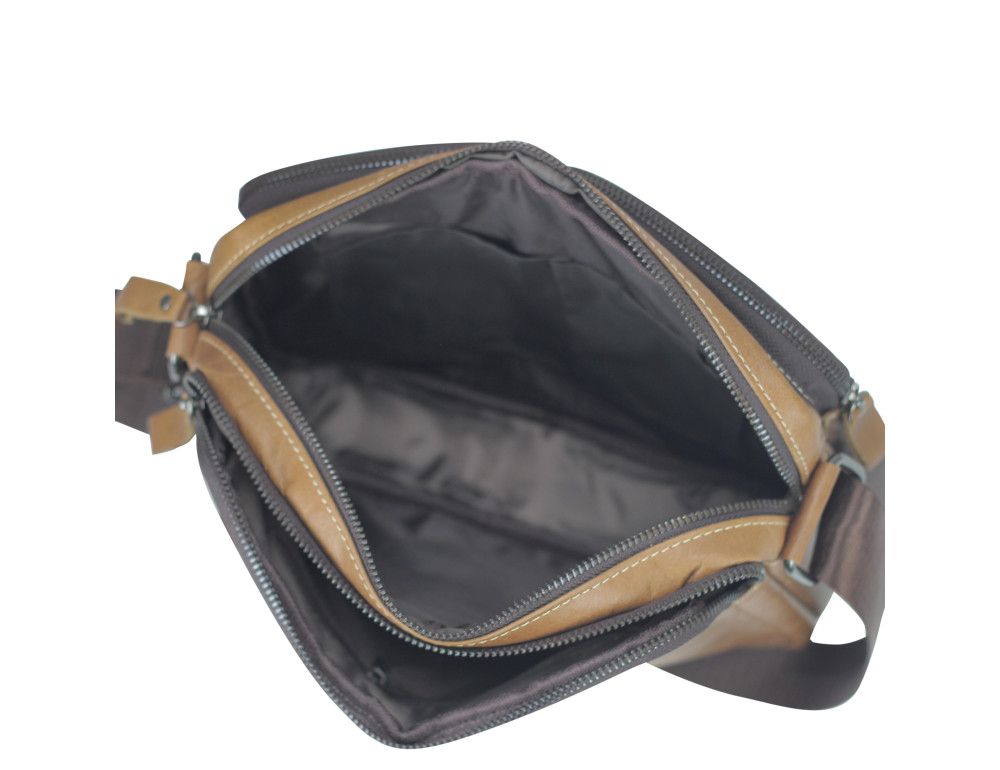 Сумка через плече коричнева Tiding Bag NM20-19702C - Фотографія № 3