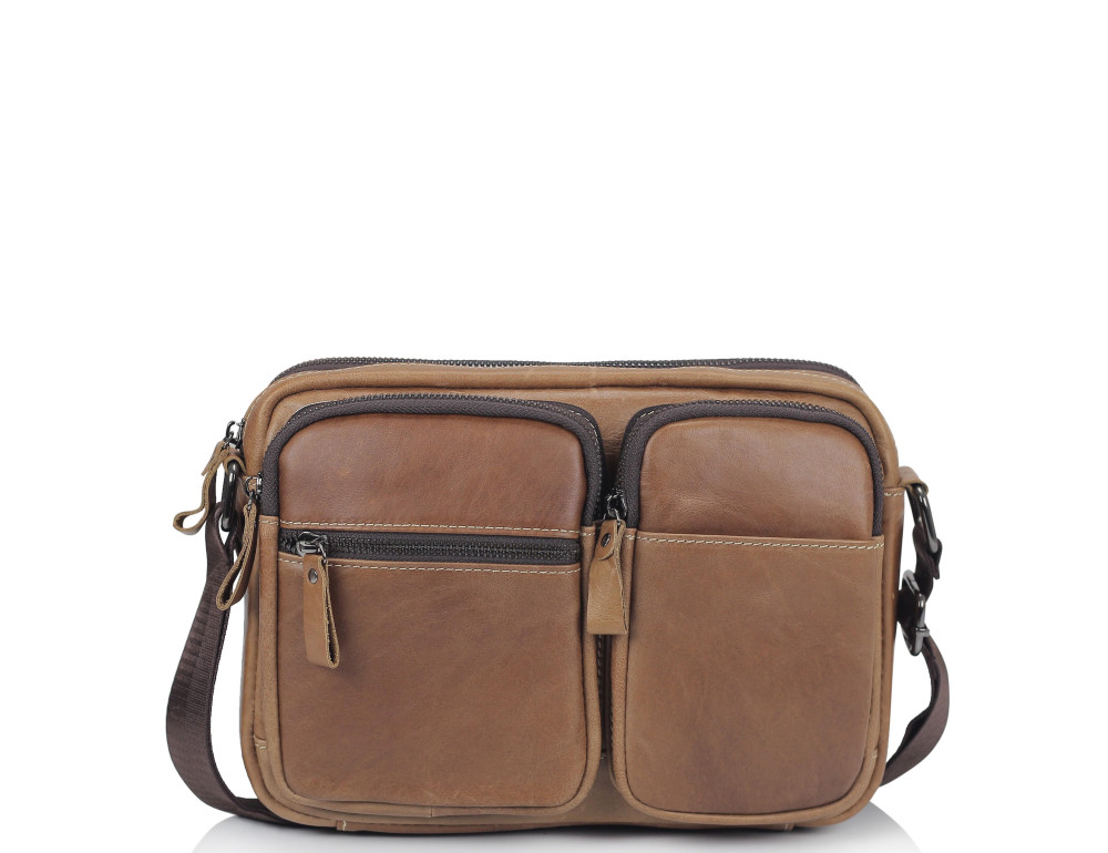 Сумка через плече коричнева Tiding Bag NM20-19702C - Фотографія № 5