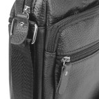 Невелика шкіряна сумка через плече чорна Tiding Bag NM20-2610A - Фотографія № 101